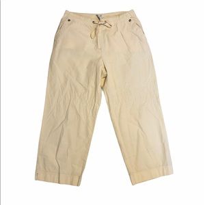 J Jill Pale Yellow Pants